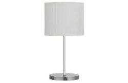 Collection Micropleat Touch Table Lamp - Cream